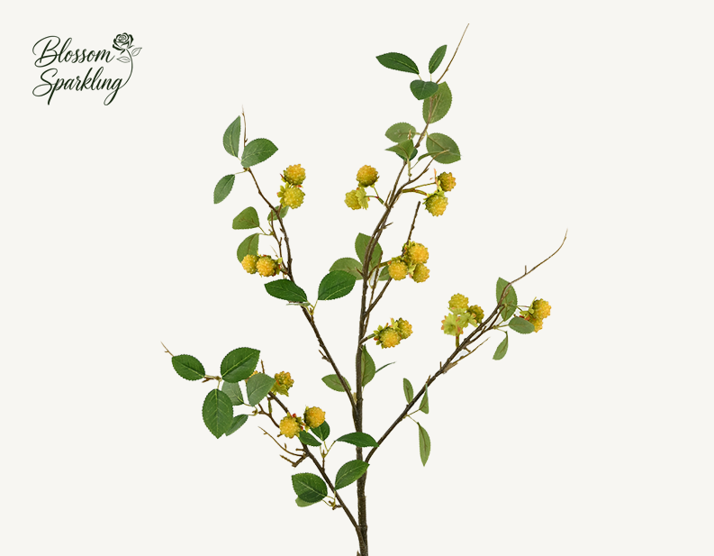 94CM Artificial Raspberry Stem
